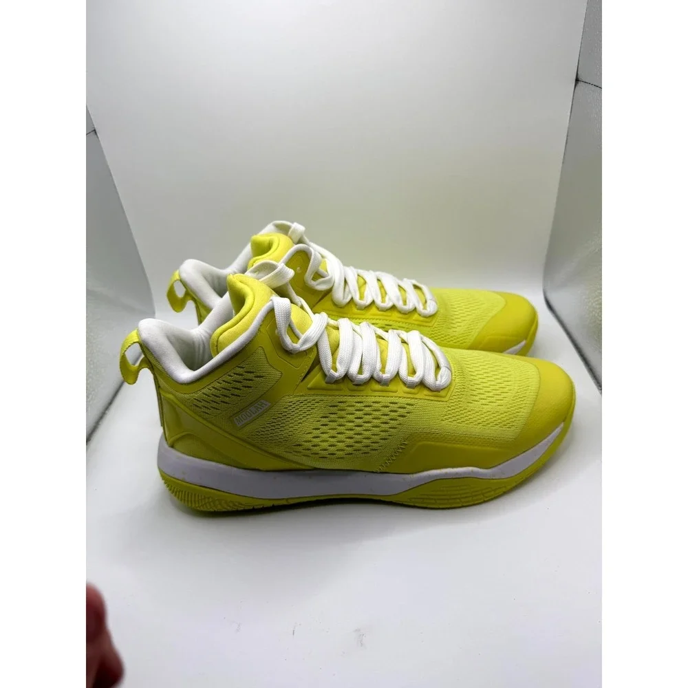 Moolah Kicks Neovolt Pro Mid 213006004‎ Womens 9 Sneaker Yellow Basketball Shoes
